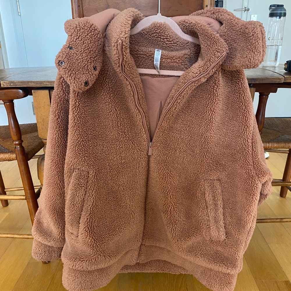 ALO teddy bear coat
